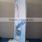 Luxury double side roll up banner stand with wide base