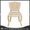 France Classical Style Solid Wood Single 1 Seater Sofa,fabric Dining Chair