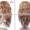 China wig supplier wholesale european bohemian wig kinky blonde curly hair wig