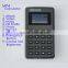 New MP4 Calculator with eBook, Video, Music, Pictures, Recorder, FM Radio, Emergency Button for eBook, Control Text Brightness
