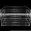 high class 3 layers acrylic storage box with drawers wholesale