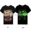 Factory Custom Printed Fashion Night Glow T Shirt in Your Own Style