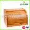 High Quality Large Bamboo Bread Box,bamboo Bread Bin for Sale