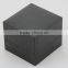 High quality small black square ring box with custom Logo
