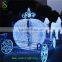Life size Royal wedding horse carriage for sale