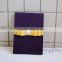 Luxury elegant purple wedding gift box wedding invitation box