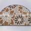 jacquard luxury ployester bath rug