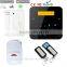 Quad-band GSM communication support English/Spanish/Russian language personal attack alarm via app