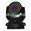led moving head 37*9W 3in1 tricolor for stage light