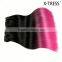 16inch100g 1b shed free straight pink ormber two tone color heat resistant high tempreture tight double drawn synthetic weft