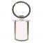 Popular hot sale round corner square sublimation metal Key Ring