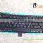 100% NEW Original A1278 SP EP Spain keyboard for macbook 13 Spanish version Wholesale