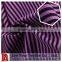 96% polyester 4% spandex yarn dyed stripe jersey fabric with permanent wicking treatment