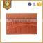 Wholesale crocodile leather business card holder, fancy double sided card holder
