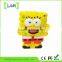 Горячая продажа. Бесплатный образец. USB-флешка из силикона/SpongeBob.