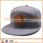 Leather Patch Wool/Acrylic 7 Panels Snapbacks Cap Wholesale