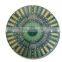 Single sided pcb prototype with green solder mask and black legend