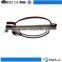 Newest unique outstanding small slim lovely metal half frame folding foldaway reading glasses for man with aluminium case