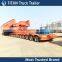 Heavy equipment transport hydraulic multi axle trailer for sale