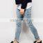 jeans manufacturers wholesalers Distressed denim man jeans pant ice blue jeans pakistan mens jeans(LOTA019)