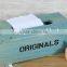 paper extraction wood box in car,painting paper wood craft,painted paper extraction box