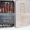 12pcs Pincel Maquiagem Naked3 Shenzhen Cosmetic Brush