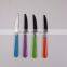 Multi Color Knife Fork Spoon 12Pcs Stainless Steel Cutlery Set With Basket