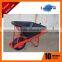 6-cu-ft. Folded steel Wheelbarrow