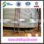 Resistance level sensor in grain silo tank system