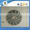 CUSTOMIZED STEEL LOST WAX CASTING SEMISHROUDED IMPELLER