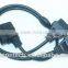 vehicle-mounted data cable splitter Right Angle J1962M to 2 J1962F