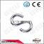 Factory CE 6mm polished heavy duty stainless steel 316 S Hook for lifting