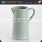 Hot sale glazed ceramic house water pitcher for bathroom