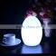 ISO BSCI approved factory wedding restaurant bar decorative LED egg desk table lamp lighting