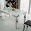 TH325 White Marble Table and Chair