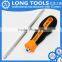 Hot sale soft rubber handle S2 CRV material magnetic slotted screwdriver