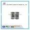 Black Metal Coated Food Grade Glass Storage Jars For Packaging