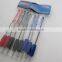 8PC 3 colors ball pen hot sale transparent ball-point pen