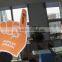 big cheering foam hand