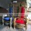 Hot Sales Wedding Decorating Polyresin King Chair