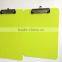 Green FC PS materials clipboard for school