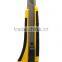 Professional 18mm Utility knife Paper cutter with rubber grip handle