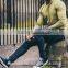 Mens Long Sleeve Curved Hem T Shirt Blank Longline Fitness T-Shirt 94% Cotton 6% Elastane Gym Fitted T Shirt