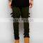 custom mens drop crotch joggers fashion sweat pants joggers high quality sweatpants with zippers