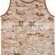 Custom Cotton Blend Wholesale Camo Tank Top