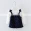 S60736B Kids clothes dress long sleeve t-shirt two pieces
