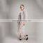 Myfur New Fashion Solid Color Luxury Knitted Raccoon Fur Coat for women