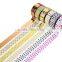6 colors Washi Paper Tape one set decoration paper for dairy