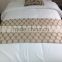 100% Polyester Hotel Bed Runner And Cushion