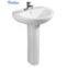 HT305 Bathroom Vanity Ceramic Basin With Pedestal Bathroom Sets